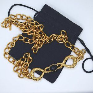 Vintage 30" Gold-tone Monet Necklace